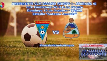 El próximo sábado será la presentación del C.D. Caudetano Juvenil y el domingo el C.D. Caudetano se enfrentará al U.D. La Fuente