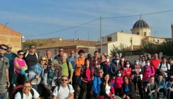 Un total de 40 senderistas participaron en la propuesta caudetana de las VII Rutas de Senderismo de la Provincia de Albacete 2021