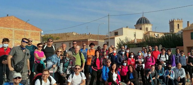 En este momento estás viendo Un total de 40 senderistas participaron en la propuesta caudetana de las VII Rutas de Senderismo de la Provincia de Albacete 2021