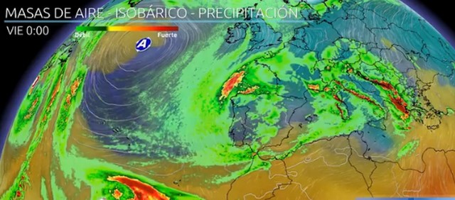 Lee más sobre el artículo Una borrasca de aire de origen polar dejará en Caudete lluvias, tormentas y temperaturas muy frías