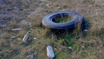 TúPatria denuncia la falta de limpieza en el perímetro de Caudete