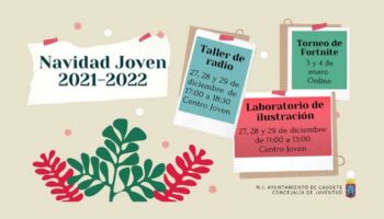 Presentadas las actividades destinadas a los jóvenes de Caudete para la próxima Navidad