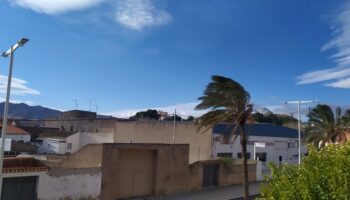 El viento deja rachas en Caudete de hasta 60 Km. hora