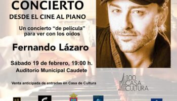 El sábado podremos asistir a un concierto muy especial, 'Desde el cine al piano', a cargo de Fernando Lázaro