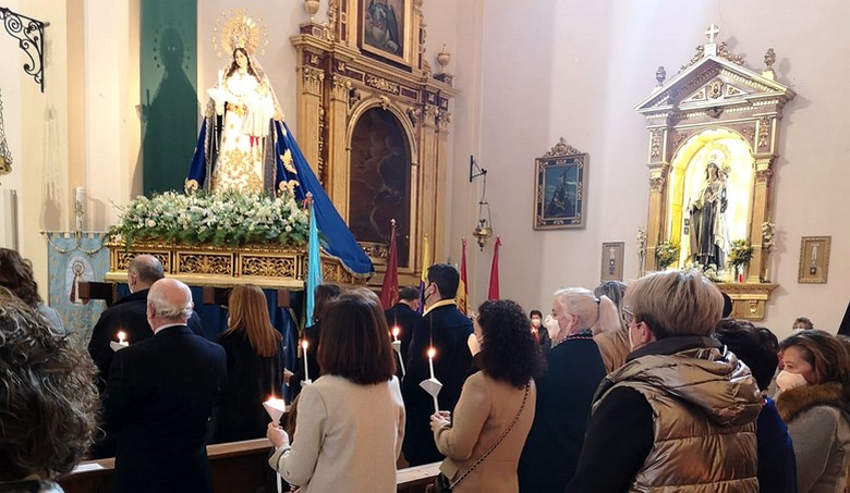 Lee más sobre el artículo La Hermandad de la Virgen del Rosario de Torrejón de Ardoz invitó ayer a la Cofradía de Caudete a participar en varios actos