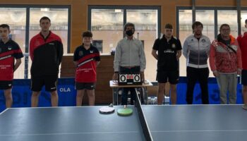 Juan Manuel Bordallo, clasificado entre los seis mejores de la Comunidad Valenciana en tenis de mesa
