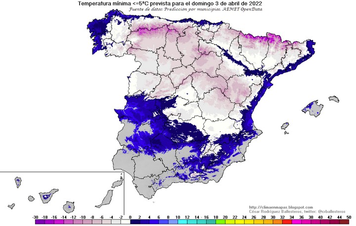 Lee más sobre el artículo Acusado descenso de las temperaturas en Caudete para los próximos días y nieve en puntos de la provincia de Albacete