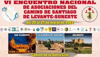 Caudete participó activamente en el VI Encuentro Nacional de Asociaciones del Camino de Santiago Levante-Sureste