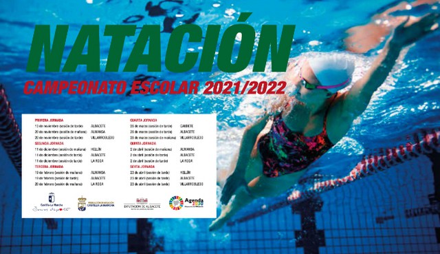 Lee más sobre el artículo El 26 de marzo se va a celebrar en Caudete una fase de la cuarta jornada del Campeonato Provincial de Natación en Edad Escolar