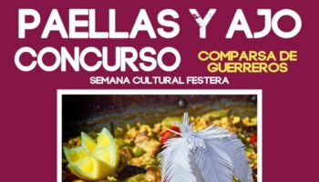 En el Parque de la Virgen se celebrarán los concursos de ajo y paellas, donde se instalará un punto de recogida de ayuda para los refugiados de Ucrania