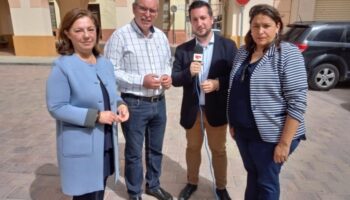 El diputado regional Aroca reclamó en Caudete una bajada urgente de impuestos en Castilla La Mancha