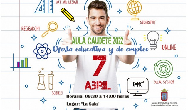 Lee más sobre el artículo El 7 de abril vuelve la Feria del Estudiante ‘Aula Caudete’