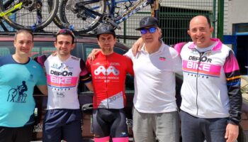 El ciclista de Caudete Rafael Gil es el líder del Campeonato Provincial de BTT