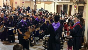 Imágenes de la Semana Santa de Caudete 2022: Tamborada