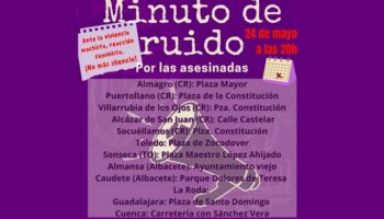 Mañana tendrá lugar en Caudete un Minuto de Ruido por las mujeres asesinadas por violencias machistas