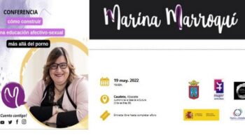 Hoy tendrá lugar en Caudete la conferencia 'Cómo construir una educación afectivo sexual más allá del porno'