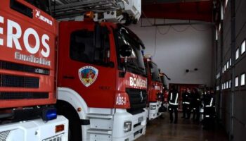 Desalojadas 30 personas de una empresa de Caudete por un incendio