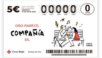 Cruz Roja Caudete informa sobre los números premiados en el Sorteo del Oro 2022