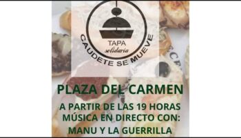 Esta noche se podrá disfrutar de tapas y música en la Plaza del Carmen de Caudete con un fin solidario