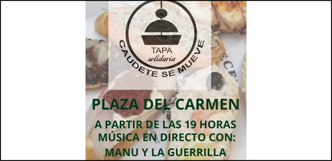 Lee más sobre el artículo Esta noche se podrá disfrutar de tapas y música en la Plaza del Carmen de Caudete con un fin solidario