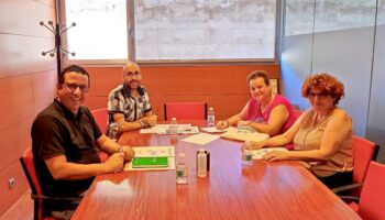 La Plataforma del Voluntariado de Caudete se reunió con el Director General de Acción Social