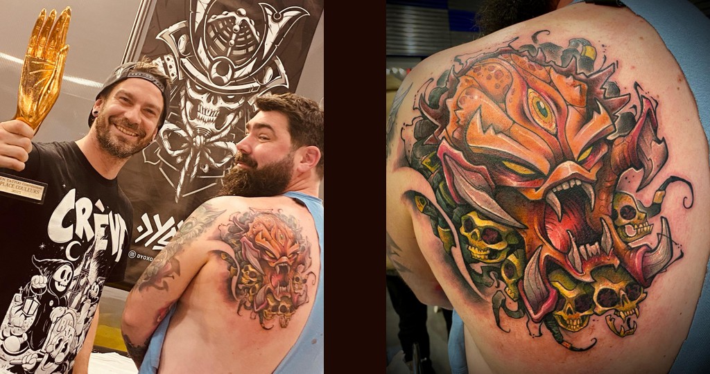 Lee más sobre el artículo <span class="entry-title-primary">Valentín García Monserrat (DYOX) obtiene un Primer Premio de Tatuaje en Francia</span> <span class="entry-subtitle">Ha obtenido un primer premio en la Tattoo Convention de Agen, Francia, en la modalidad de color</span>