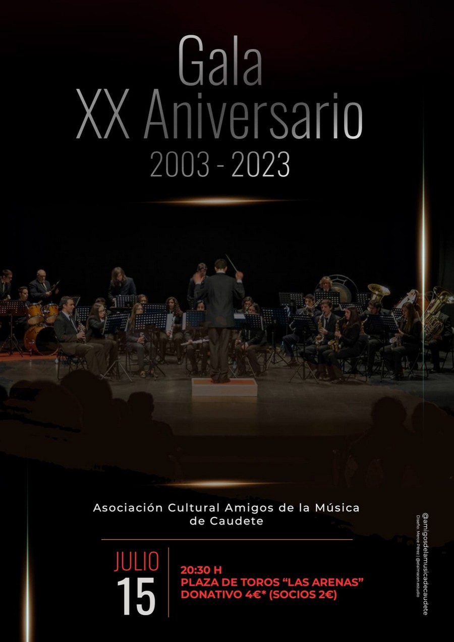 xx aniversario 2023 amigos musica caudete digital