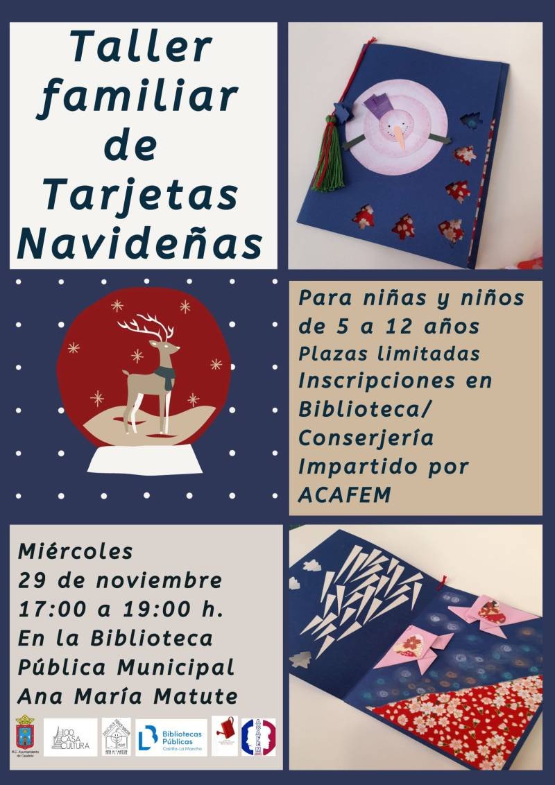 taller tarjetas navidad caudete digital