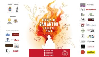 San Antón cartel 2024 caudete digital