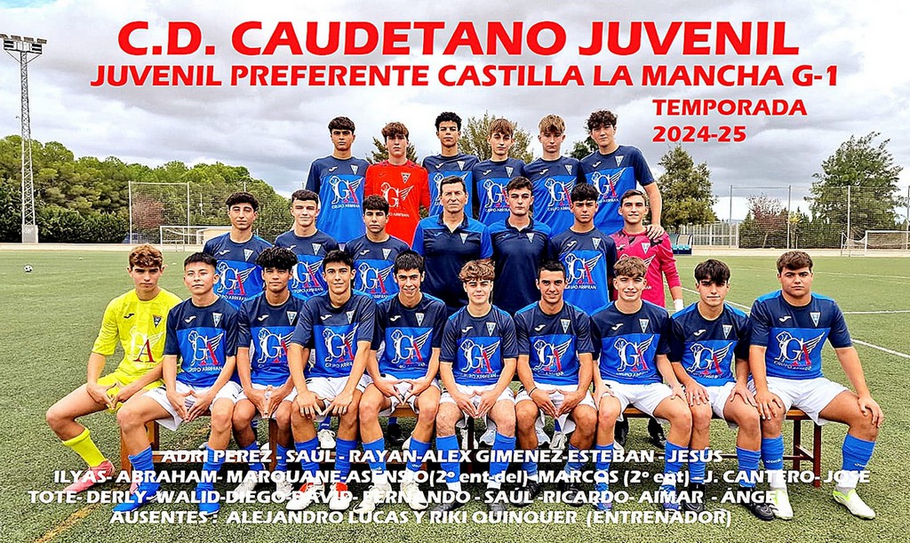 cd caudetano juvenil 2024 2025 caudete digital