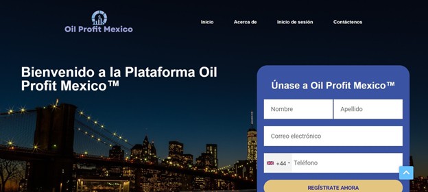 Oil Profit website