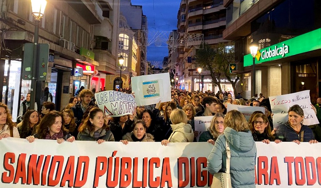 protesta albacete sanidad caudete digital