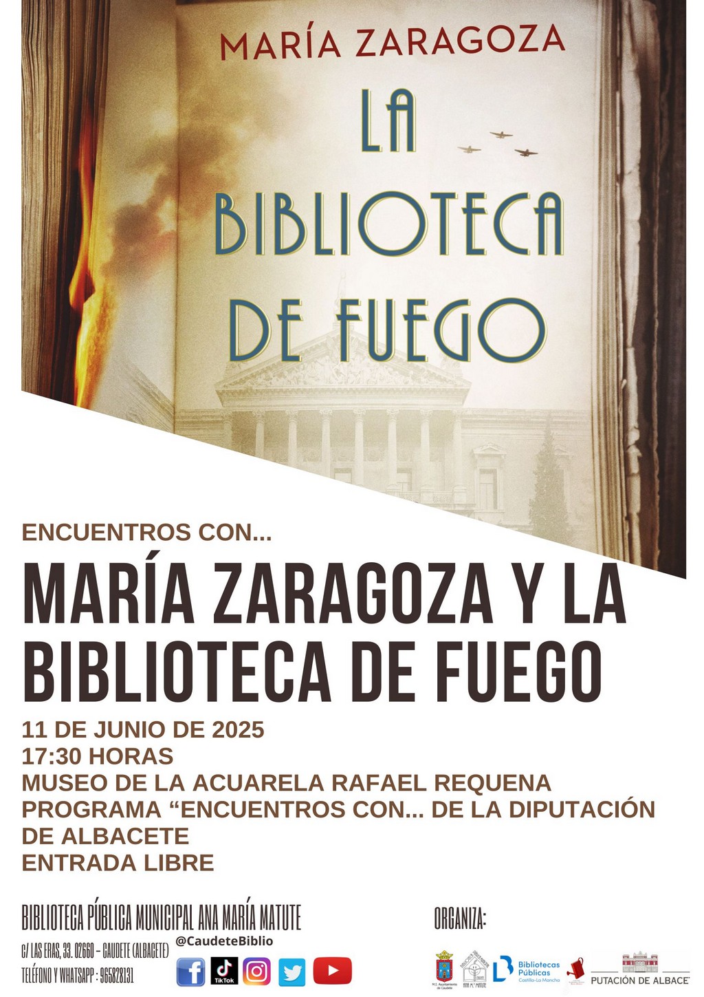 biblioteca de fuego 2025 caudete digital