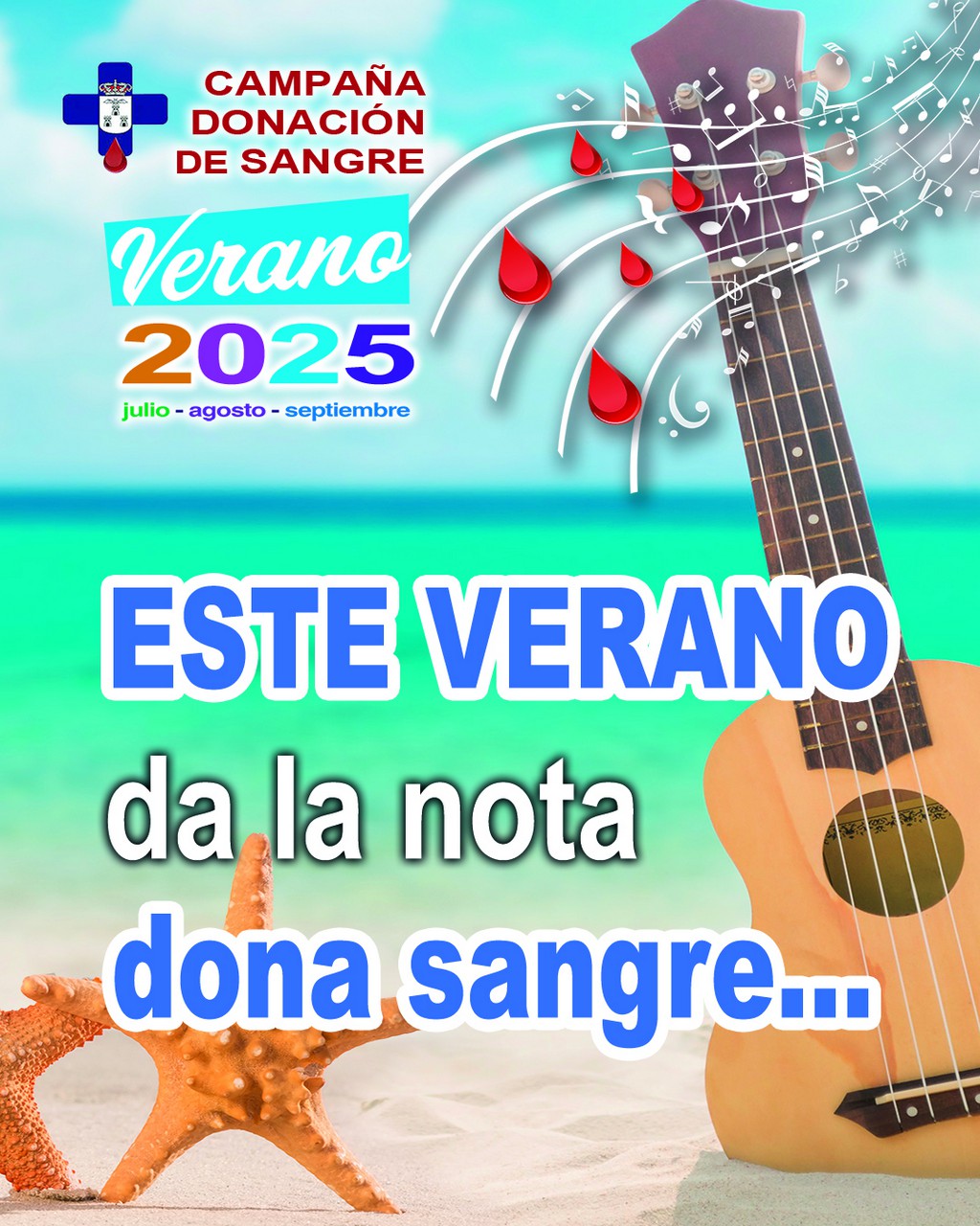 campaña donantes verano 2025 cartel caudete digital