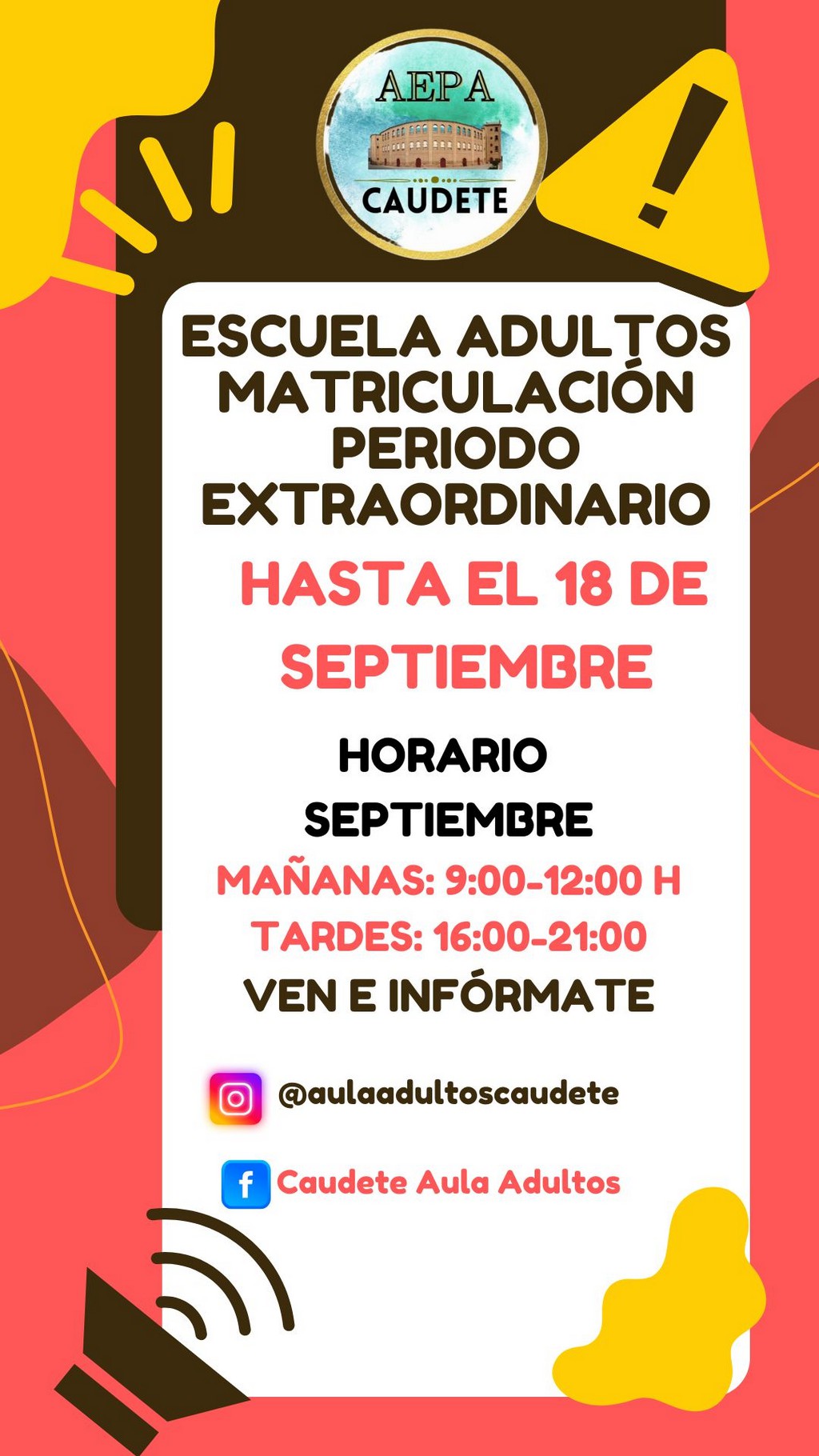 escuela adultos 2 caudete digital