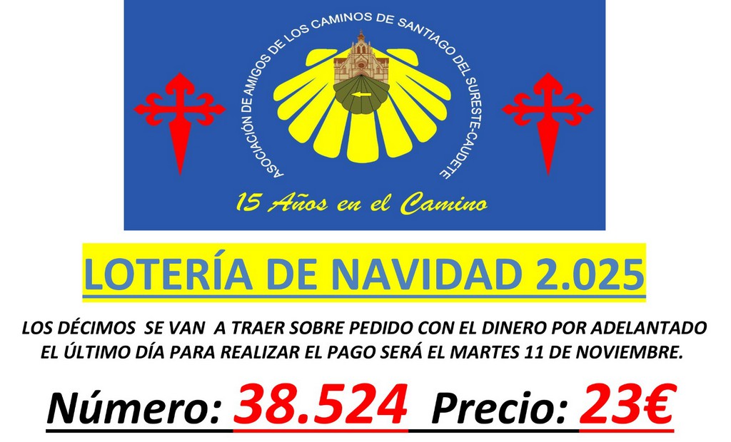loteria camino 25 caudete digital