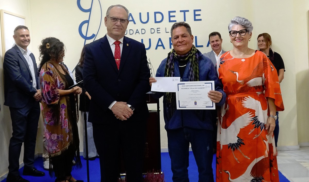 autor ganador certamen nacional acuarela 2025 caudete digital