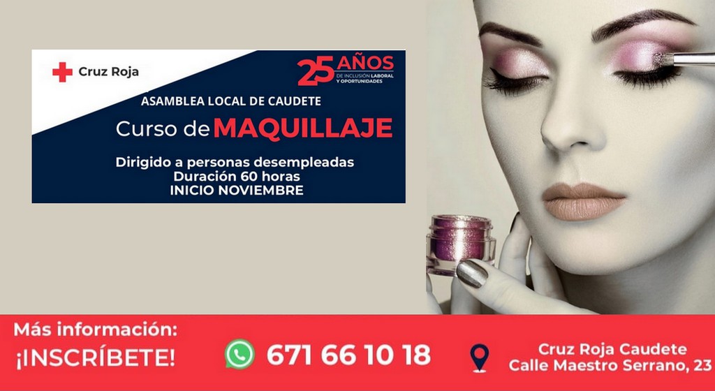 maquillaje cruz roja caudete digital
