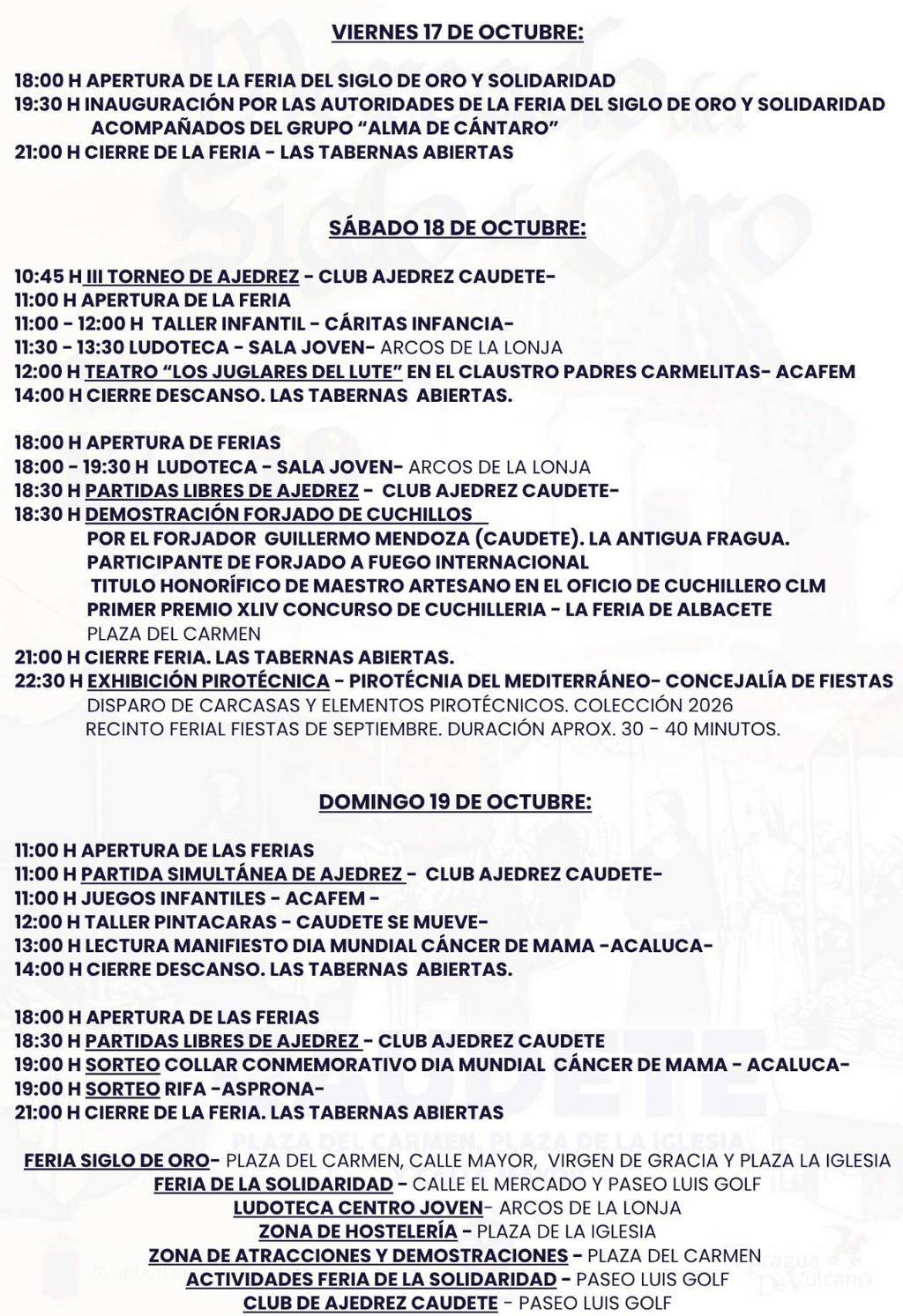 programacion san miguel 2025 caudete digital