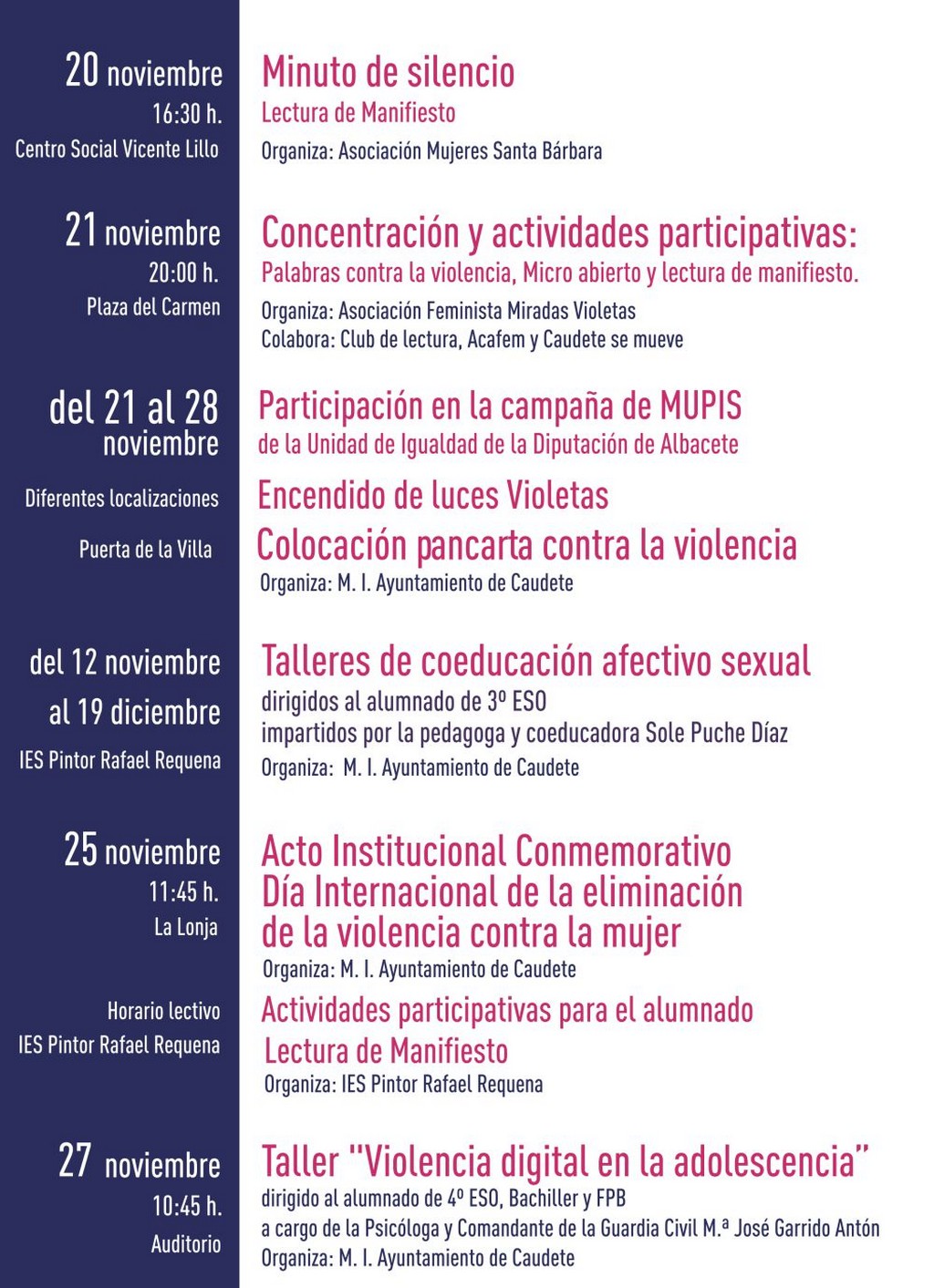 actos 25n25 caudete digital actos 25n25 caudete digital