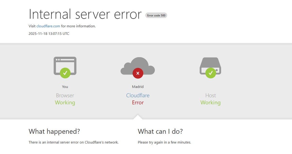 cloudflare error caudete digital