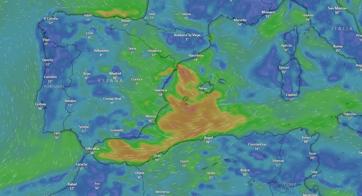 prevision viento 08112025 caudete digital