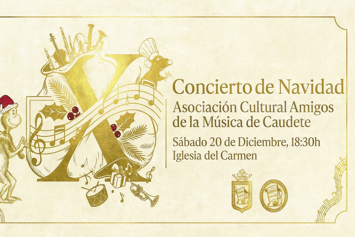 concierto navidad amigos musica 2025 caudete digital