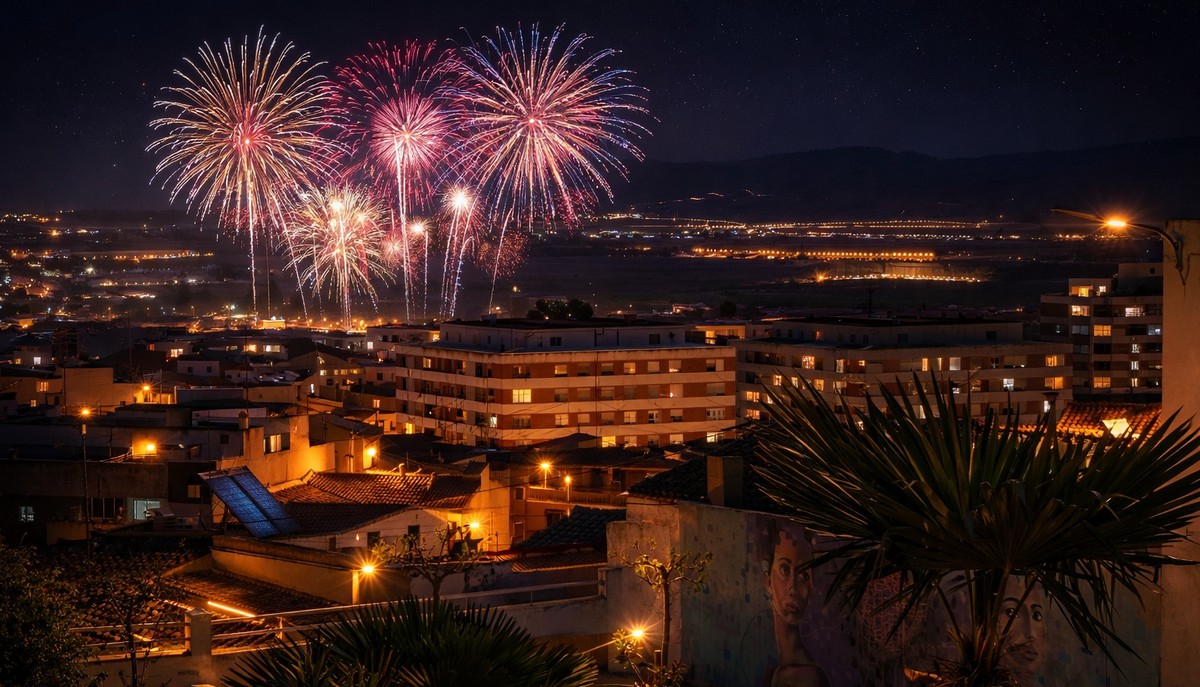 fuegos artificiales caudete digital