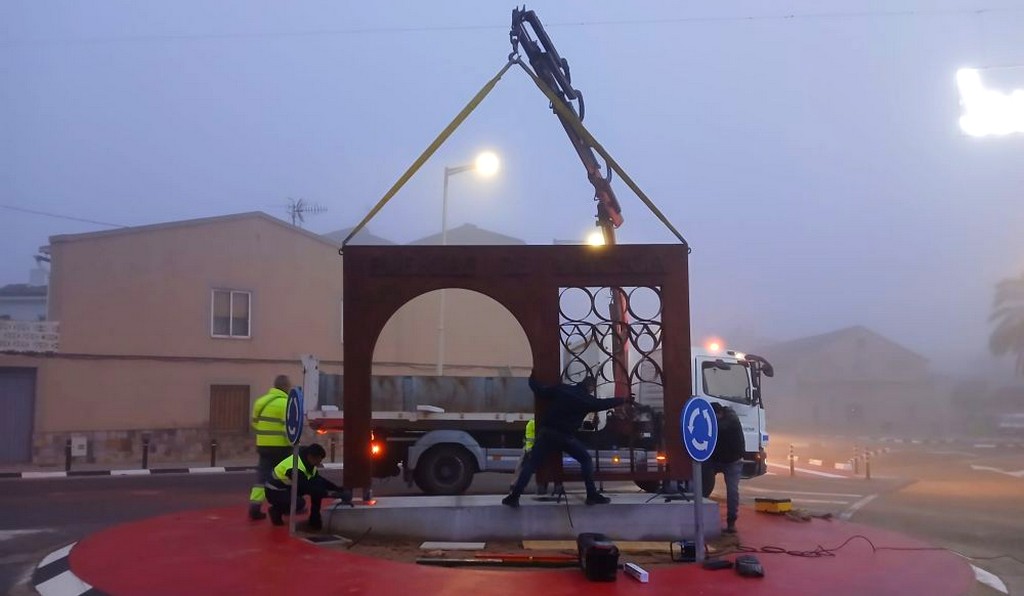 rotonda puertas de valencia caudete digital