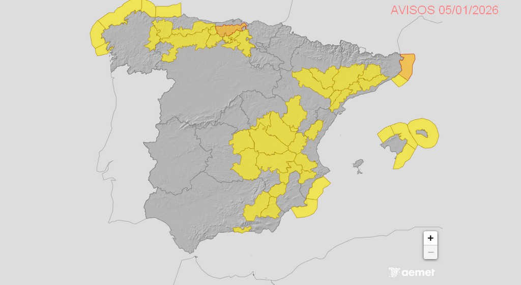 avisos nieve tiempo 050126 caudete digital