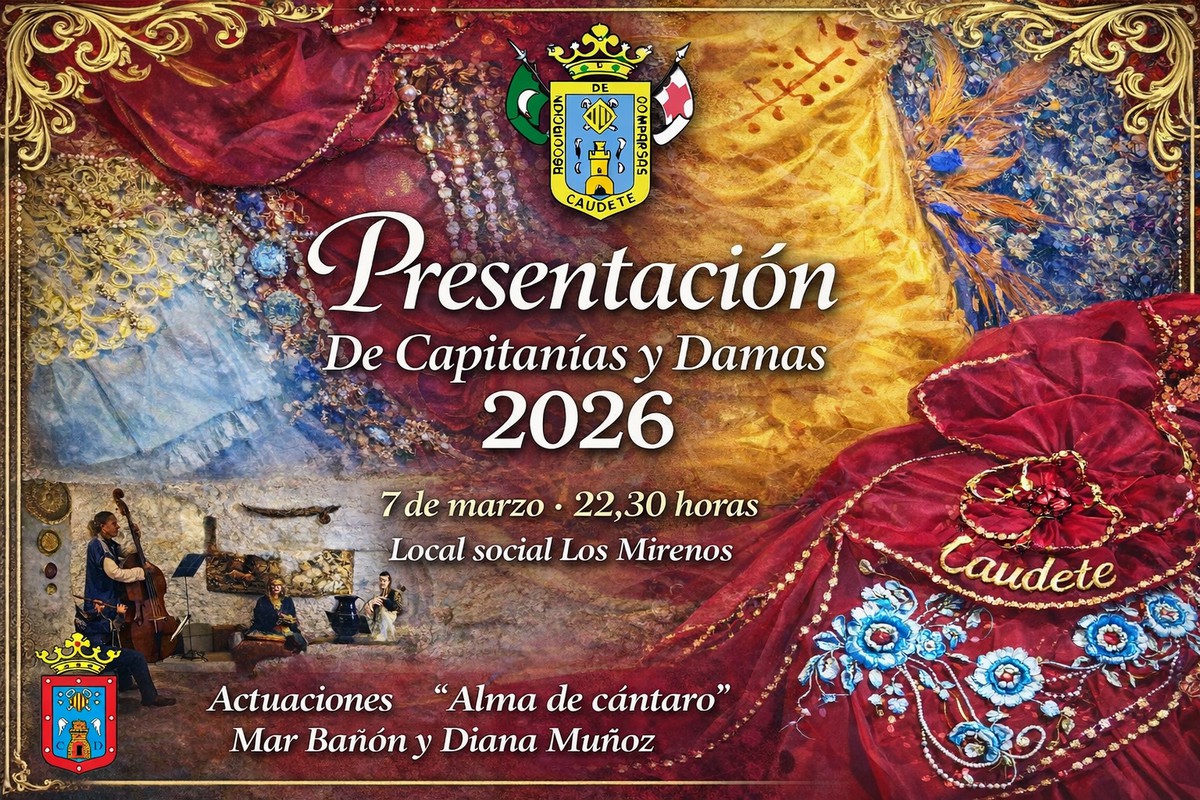 presentacion capitanias y damas 2026 caudete digital