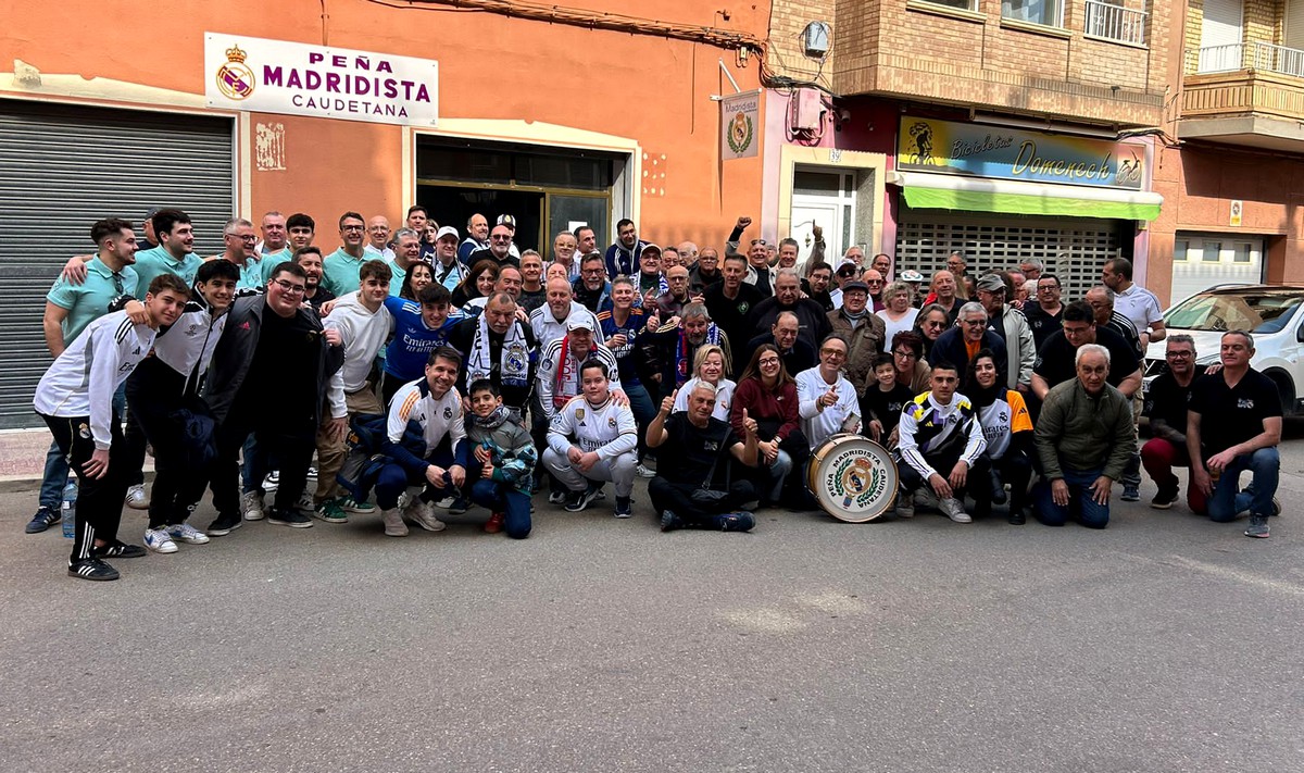 almuerzo peña madrid 2026 caudete digital