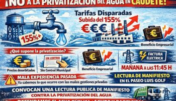 no a privatizacion del agua caudete digital