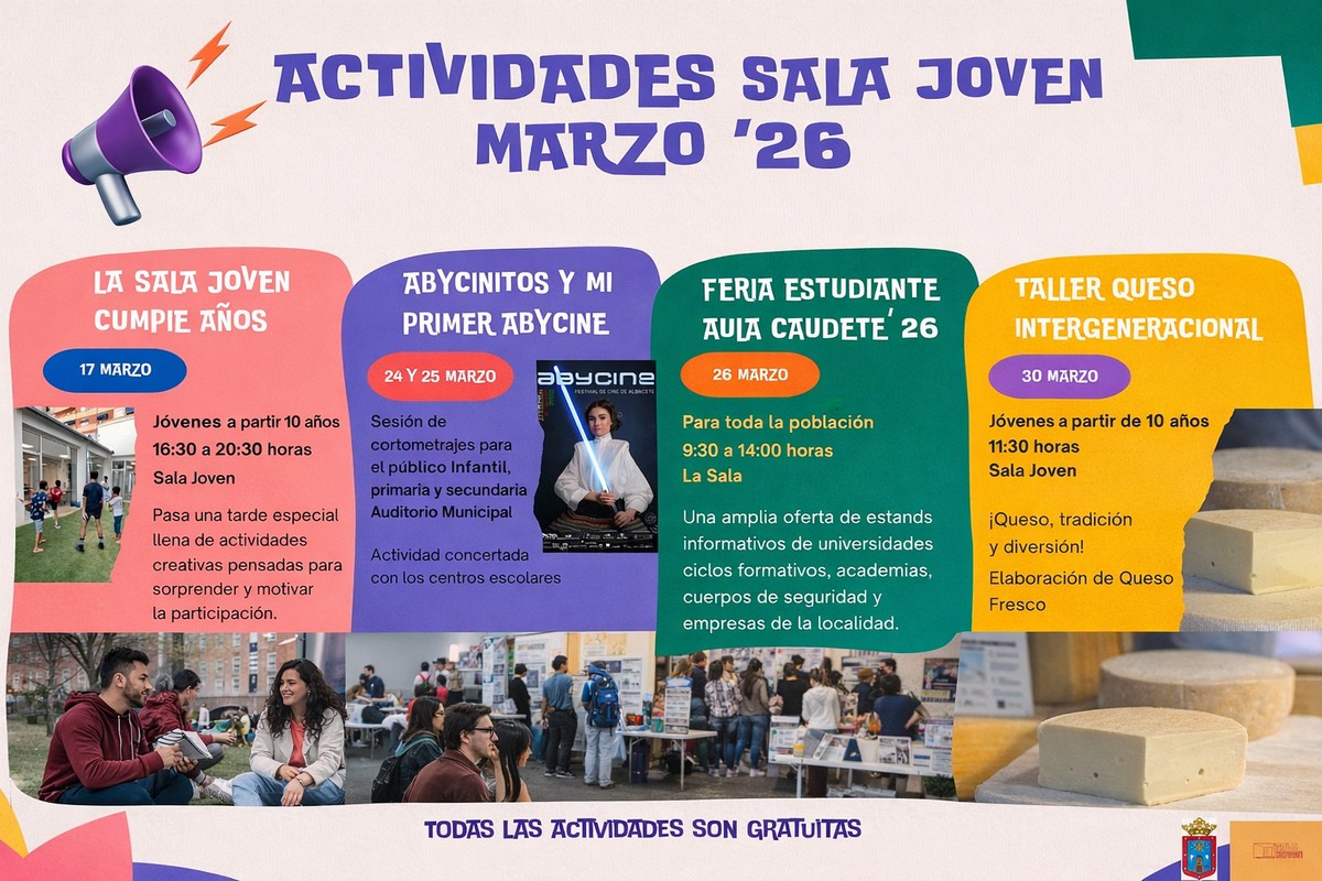 sala joven marzo 2026 caudete digital